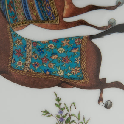 Hermes Porcelain Very Large Cheval D'Orient Vase 4 of 6