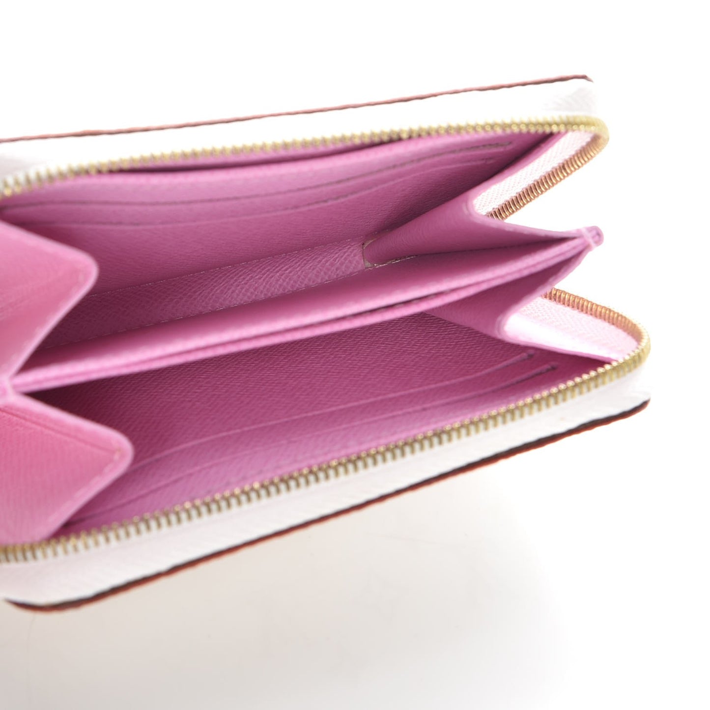 Monogram Multicolor Zippy Coin Purse Wallet White Litchi
