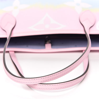 Louis Vuitton Monogram Escale Neverfull MM Pastel 10 of 11