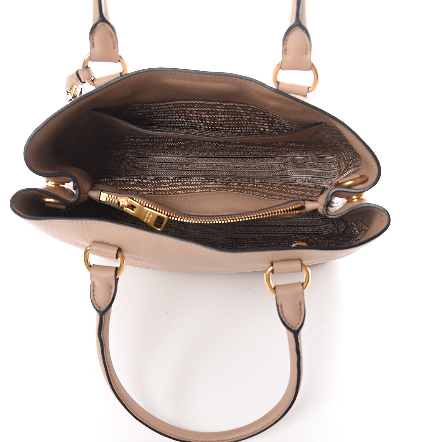 Prada Vitello Phenix Tote Cammeo 4 of 8