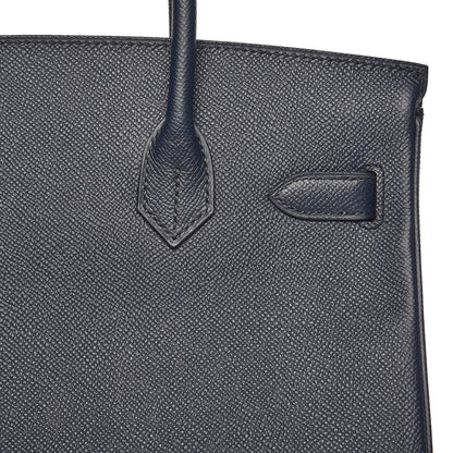 Hermes Epsom Birkin 30 Bleu Indigo 29 of 31