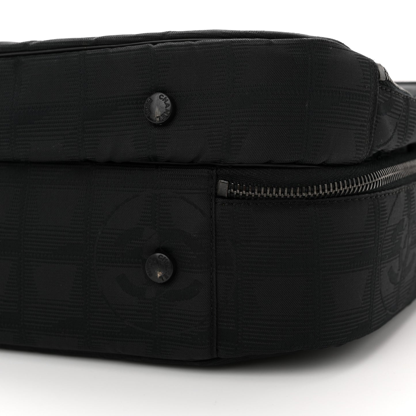Nylon Travel Laptop Briefcase Black