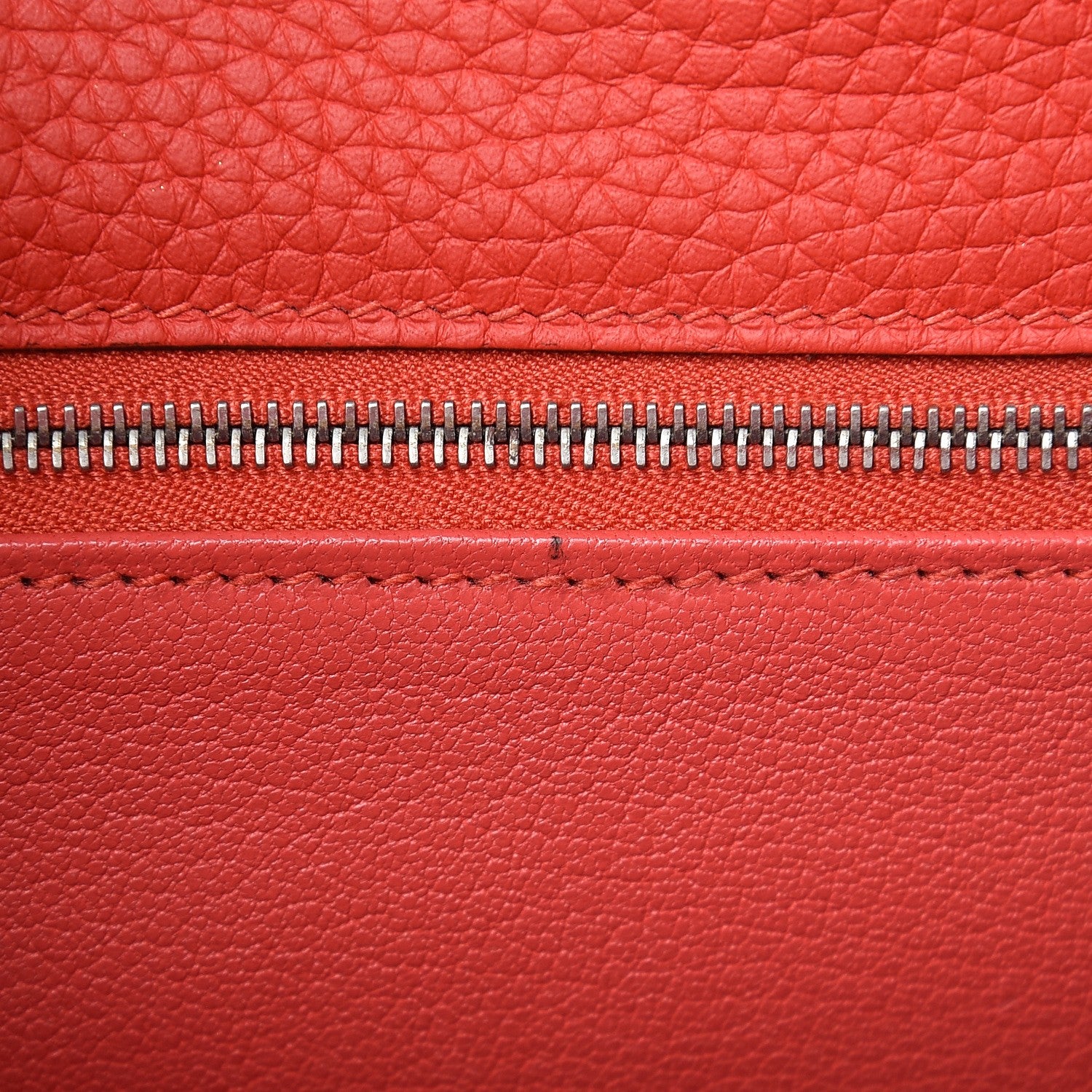 Hermes Taurillon Clemence Kelly Retourne 28 Rouge Tomate 35 of 37