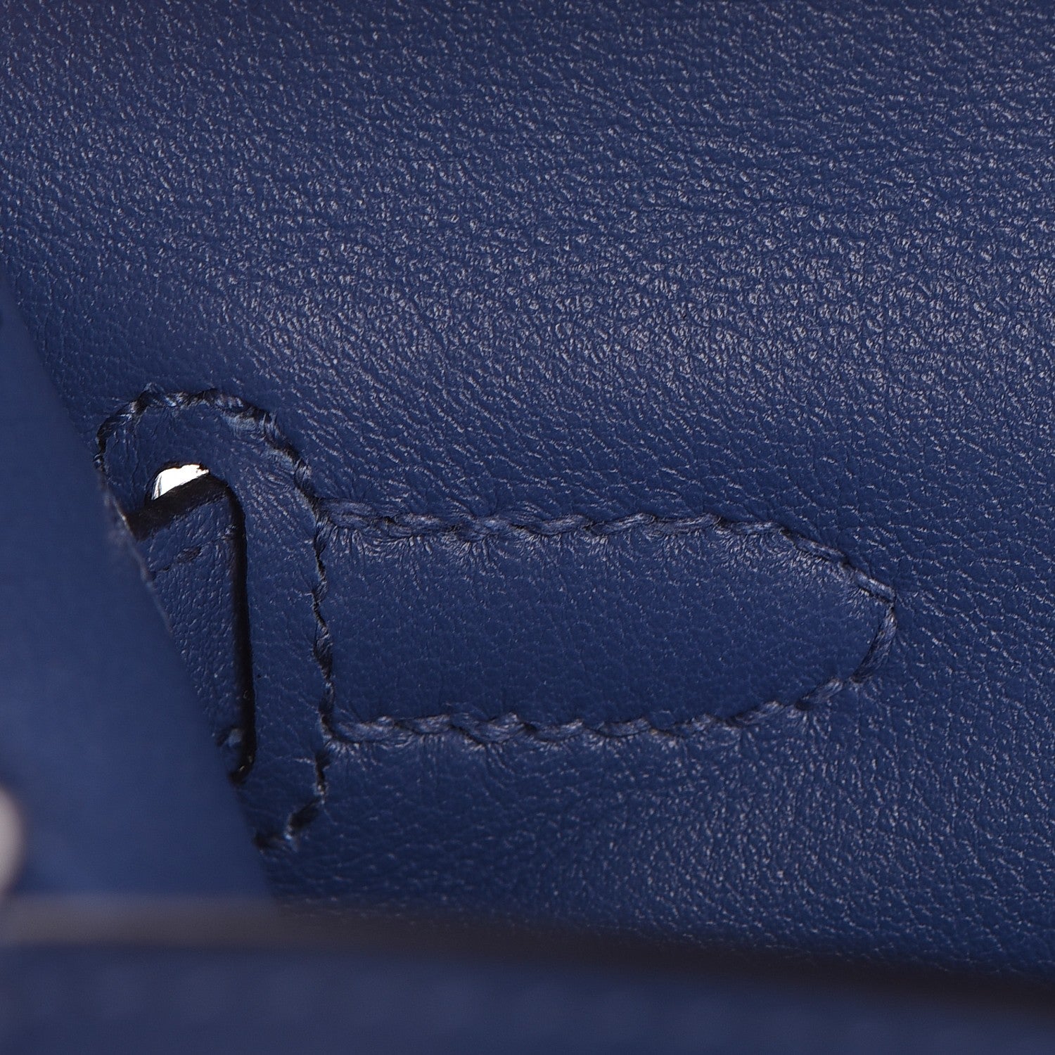 Hermes Swift Kelly Pochette Clutch Bleu Brighton 21 of 27