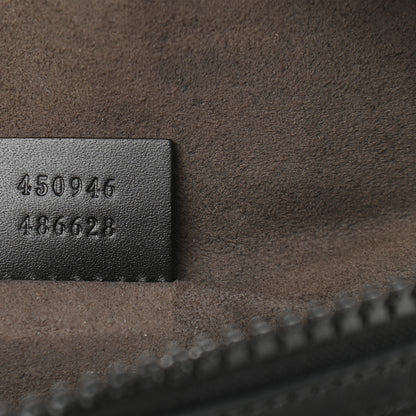 Gucci GG Supreme Monogram Belt Bag Black 7 of 9