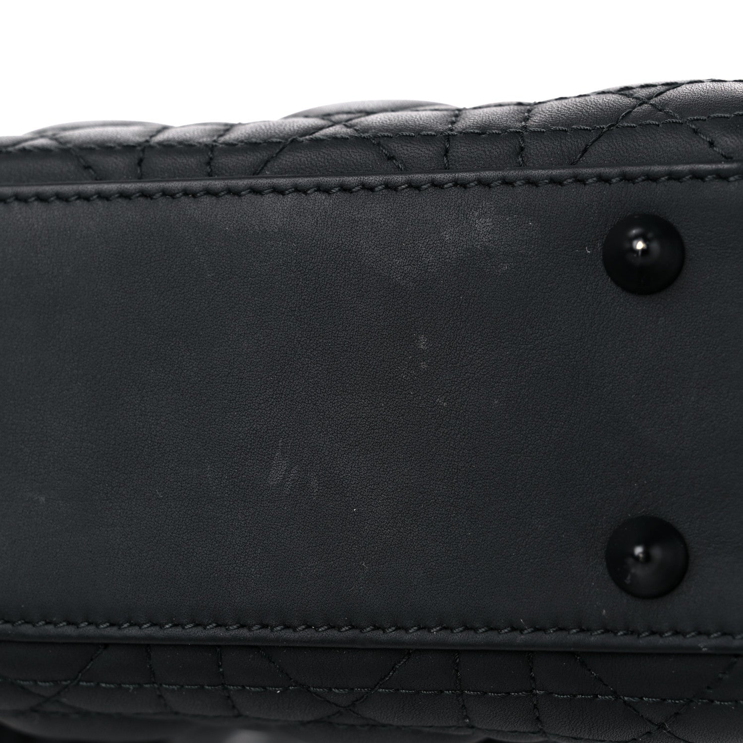 Christian Dior Ultra Matte Calfskin Cannage Small My ABCDior Lady Dior Black 10 of 10