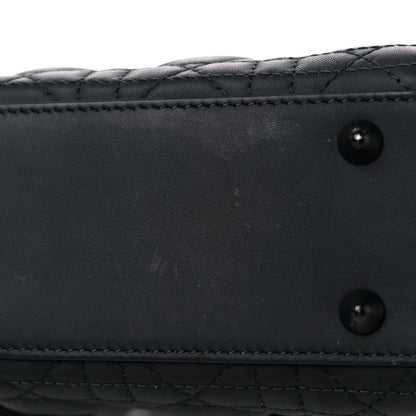 Christian Dior Ultra Matte Calfskin Cannage Small My ABCDior Lady Dior Black 10 of 10