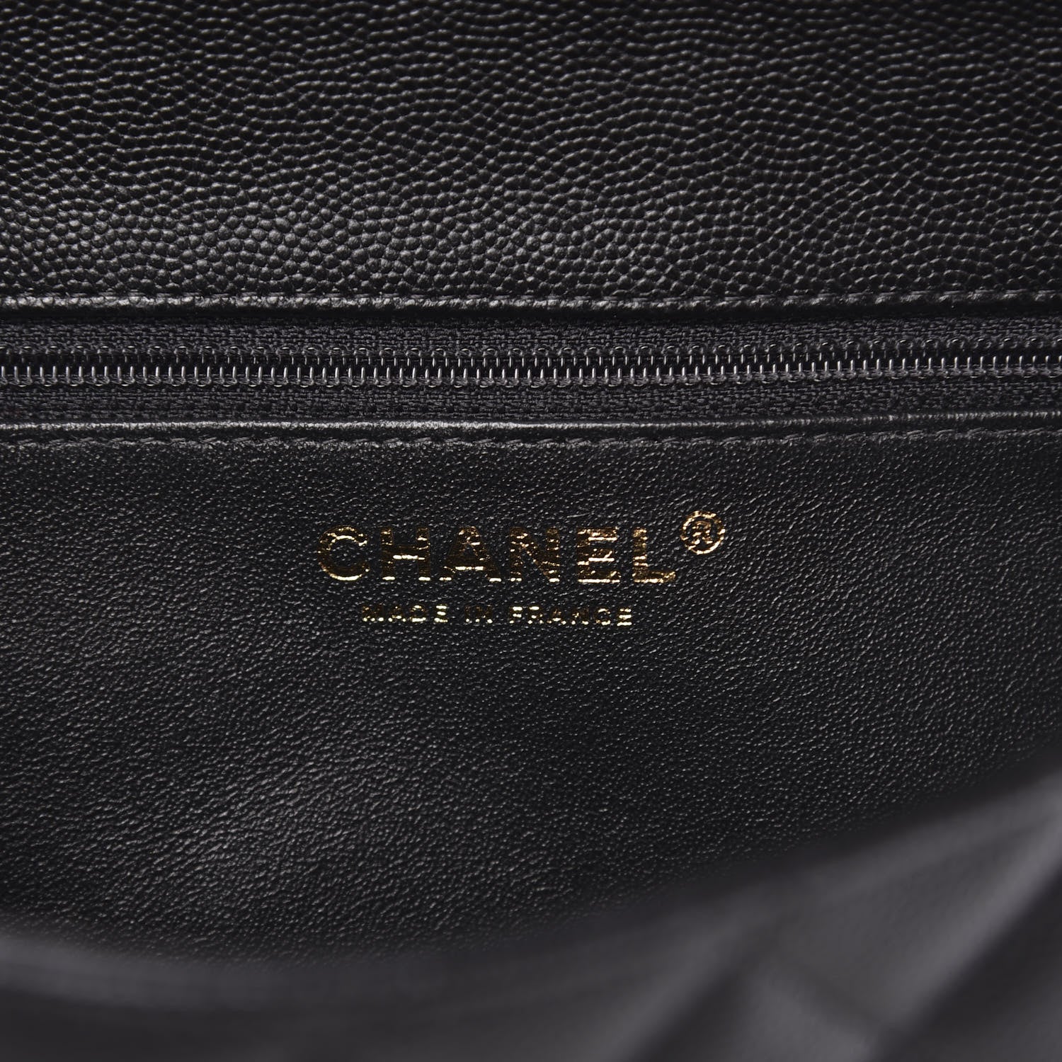 Chanel Caviar Quilted Flap Clutch Black 6 of 7