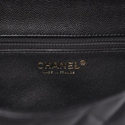 Chanel Caviar Quilted Flap Clutch Black 6 of 7