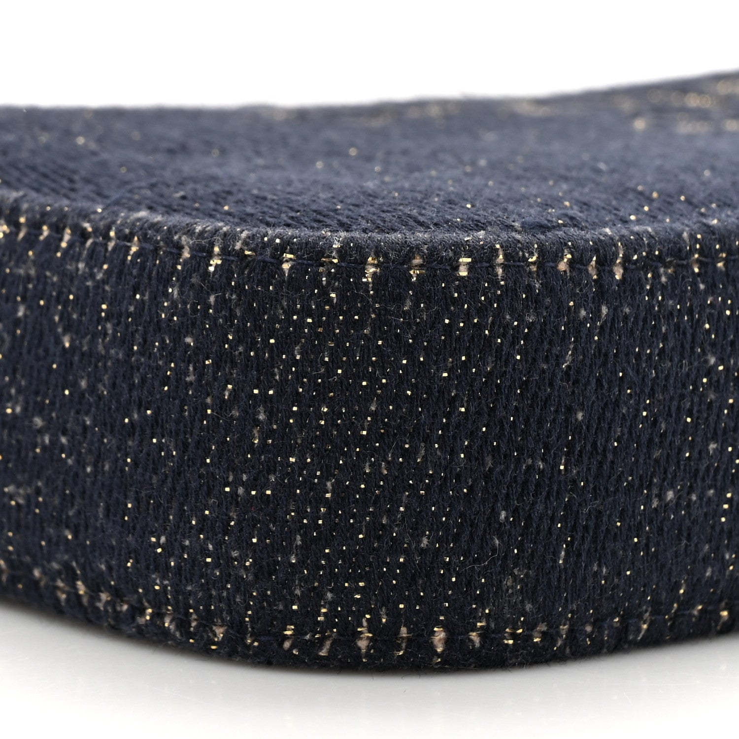 Chanel Canvas Small Deauville Clutch With Chain Navy 13 of 13