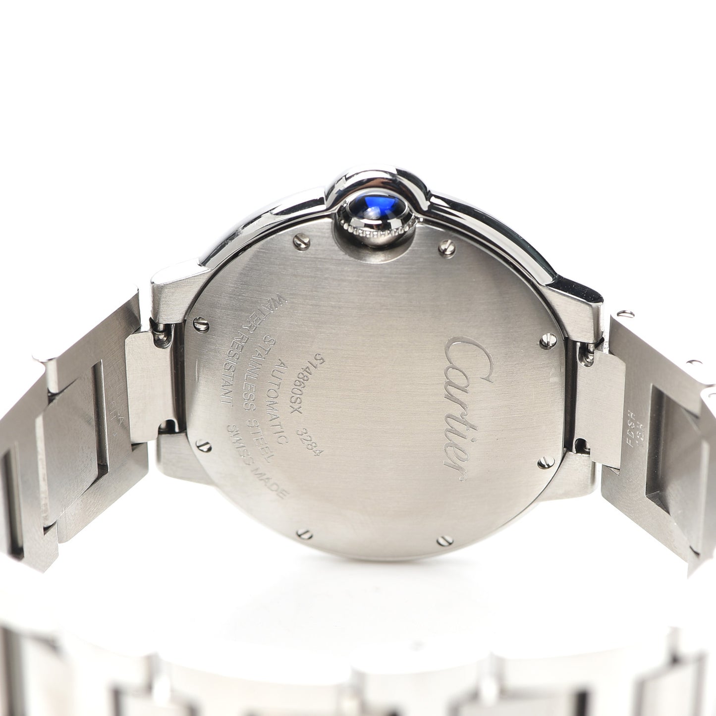 Stainless Steel 33mm Ballon Bleu De Cartier Automatic Watch