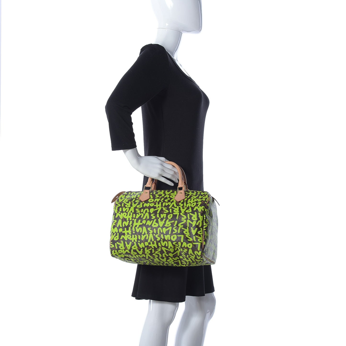Monogram Graffiti Speedy 30 Green
