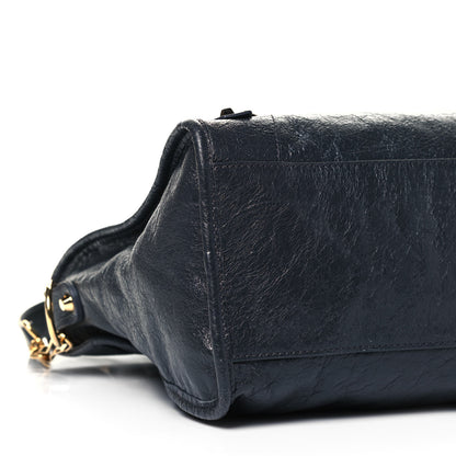 Balenciaga Agneau Classic Gold Hardware City Gris Fossile Anthracite 7 of 9