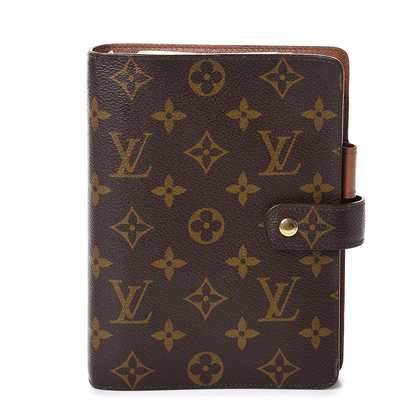 Monogram Medium Ring Agenda Cover