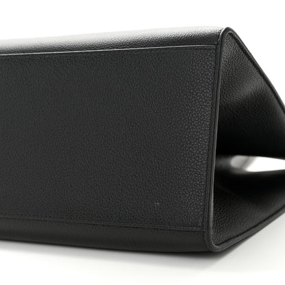 Celine Supple Grained Calfskin Cabas 16 Bag Black 9 of 11