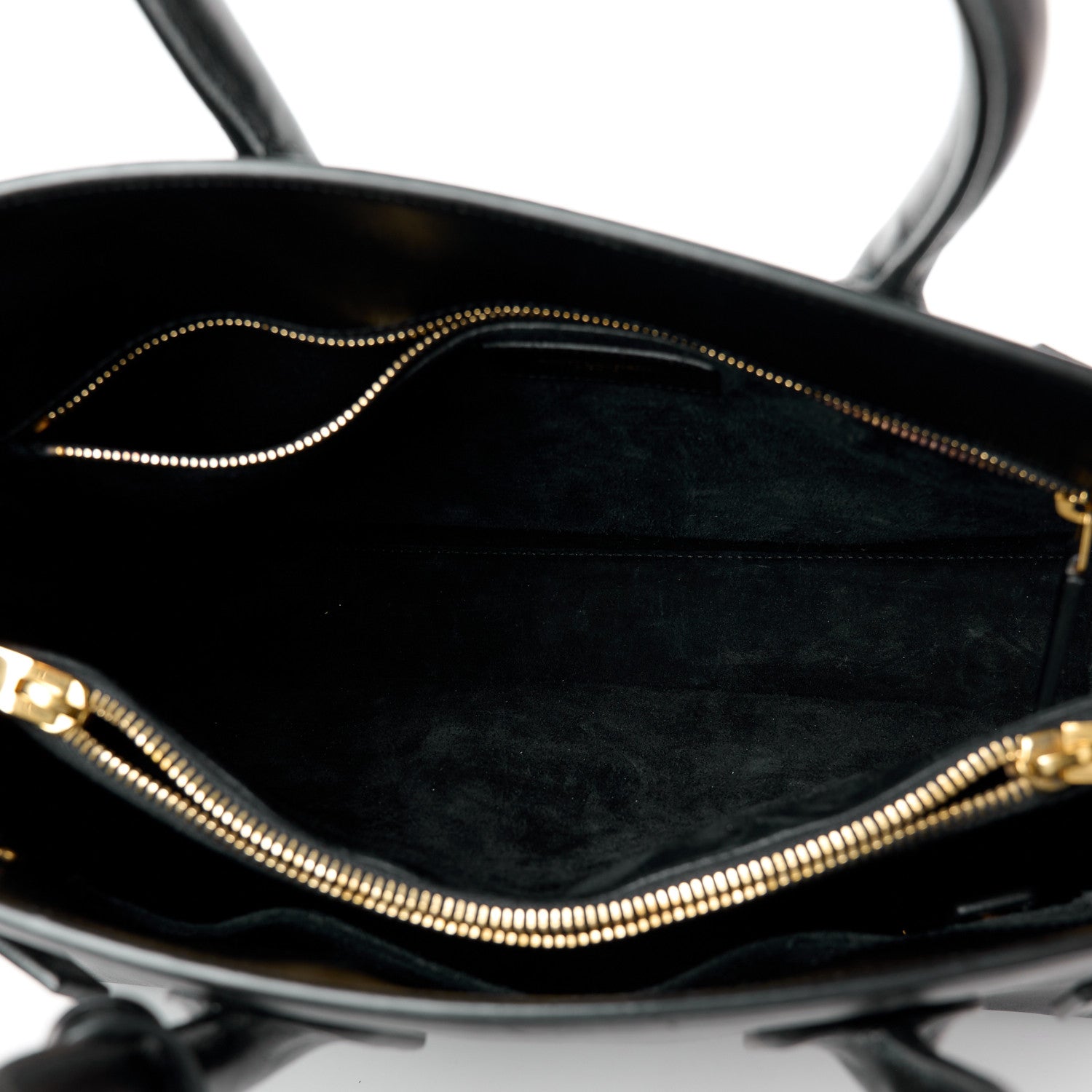 Saint Laurent Grained Calfskin Small Sac De Jour Black 5 of 11