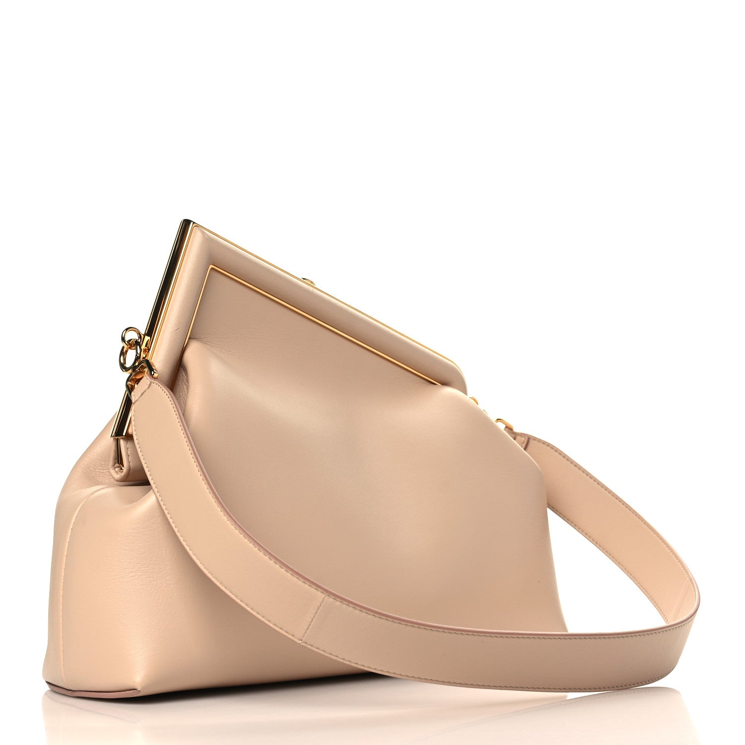 Fendi Shiny Nappa Medium Fendi First Poudre 3 of 9