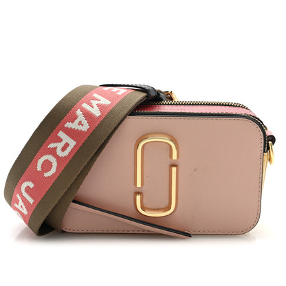 Marc Jacobs Saffiano Small Snapshot Camera Bag New Rose 8 of 10