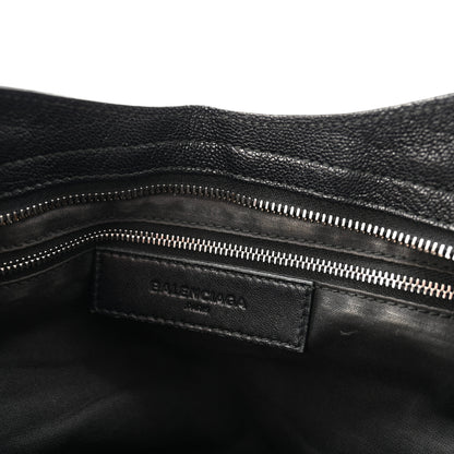 Balenciaga Chevre Silver Metallic Edge Hardware City Black 7 of 11