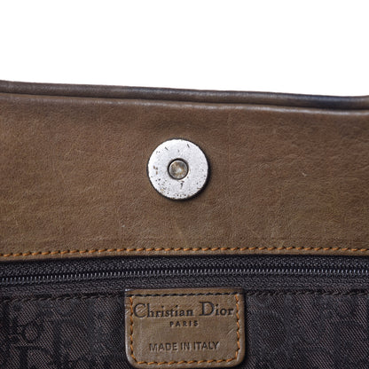 Christian Dior Calfskin Medium Gaucho Double Saddle Bag Green 7 of 19