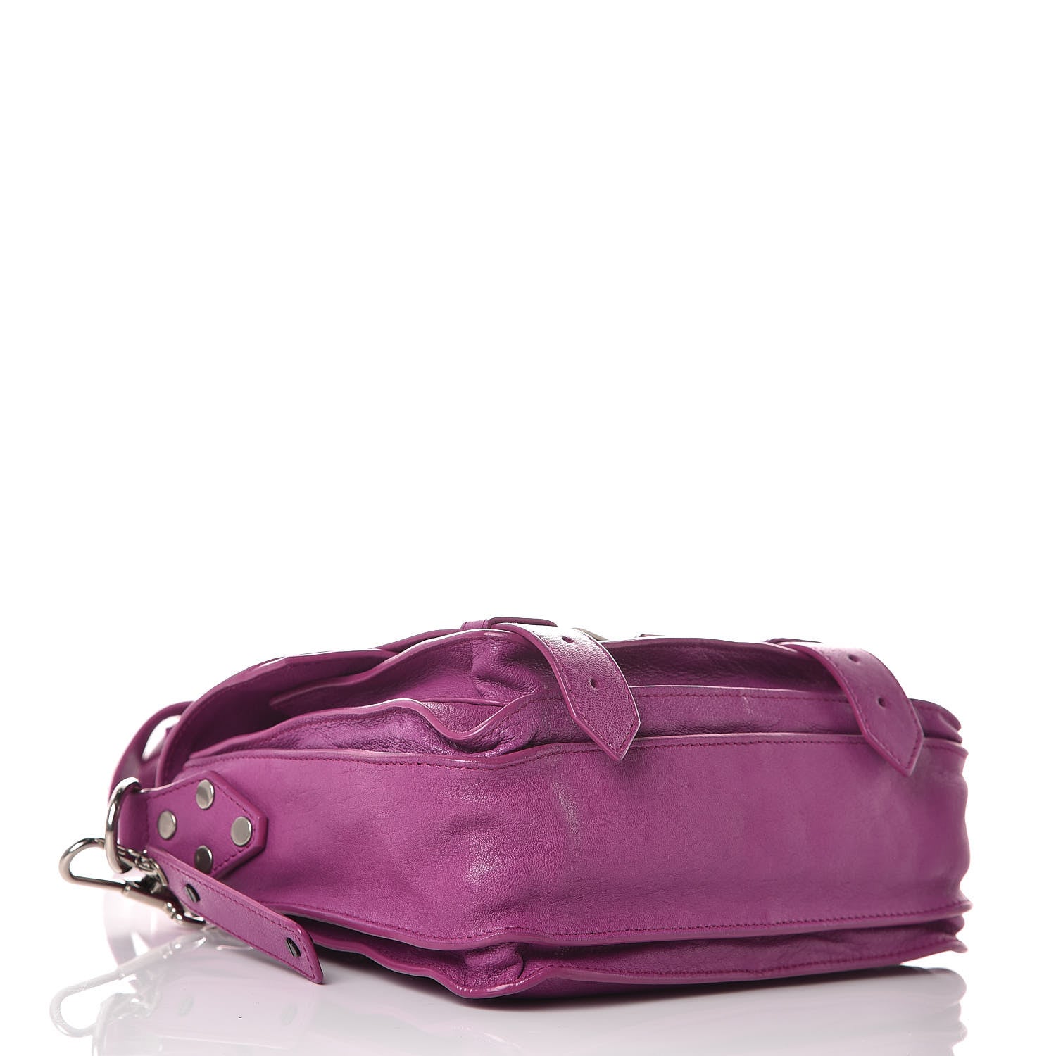 Proenza Schouler Lambskin PS1 Mini Pouch Messenger Bag Orchid 4 of 10