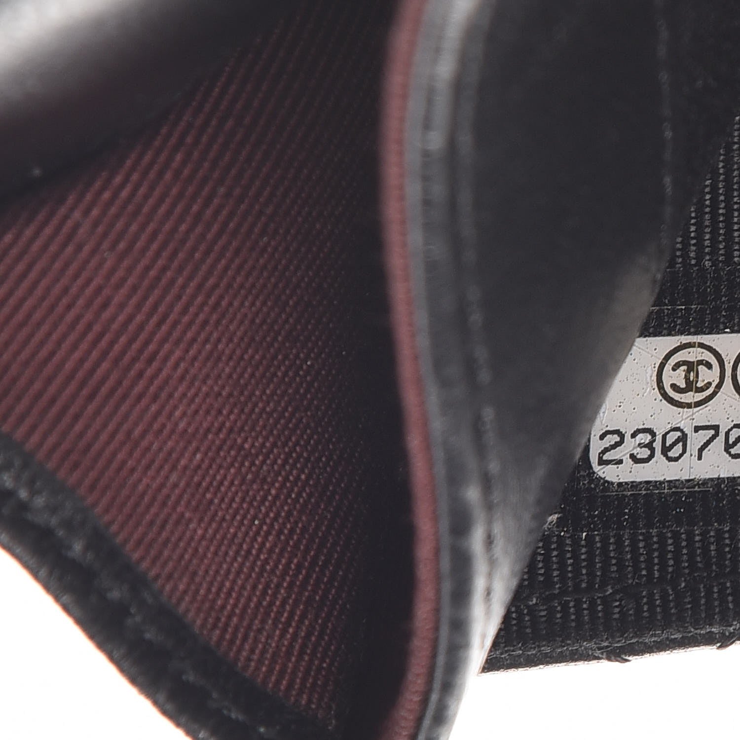 Chanel Lambskin Quilted Flap Card Holder Black 7 of 10