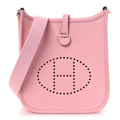 Hermes Taurillon Clemence Evelyne TPM Rose Sakura 1 of 11