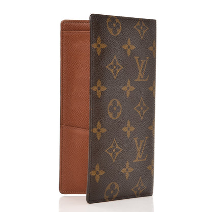 Louis Vuitton Monogram Porte Valeurs Checkbook Wallet 3 of 7