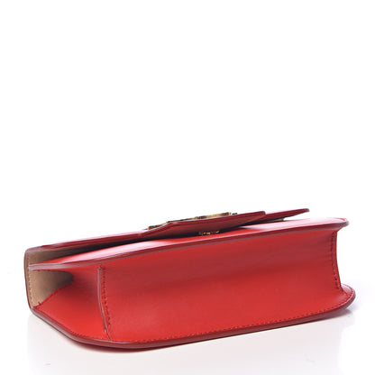 Alexander McQueen Calfskin Small Insignia Chain Flap Red 4 of 10