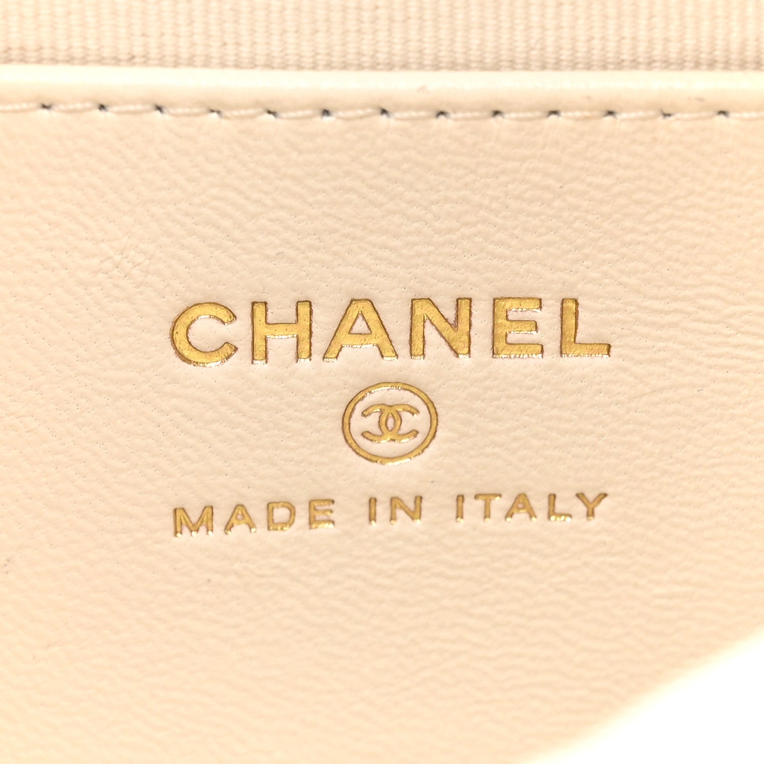 Chanel Lambskin Quilted Chain Around Pouch Hobo White 6 of 11