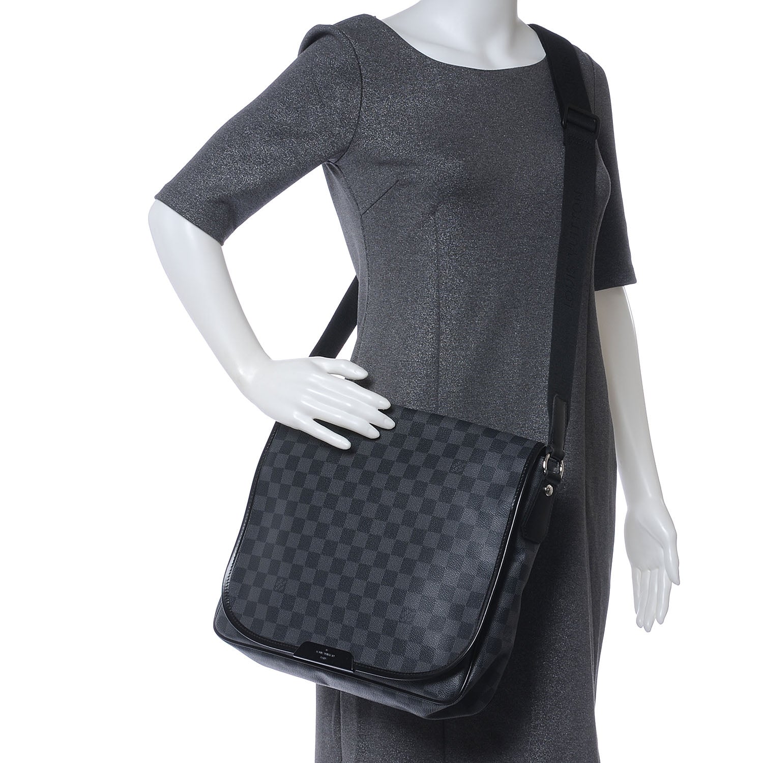 Louis Vuitton Damier Graphite Daniel MM 2 of 7