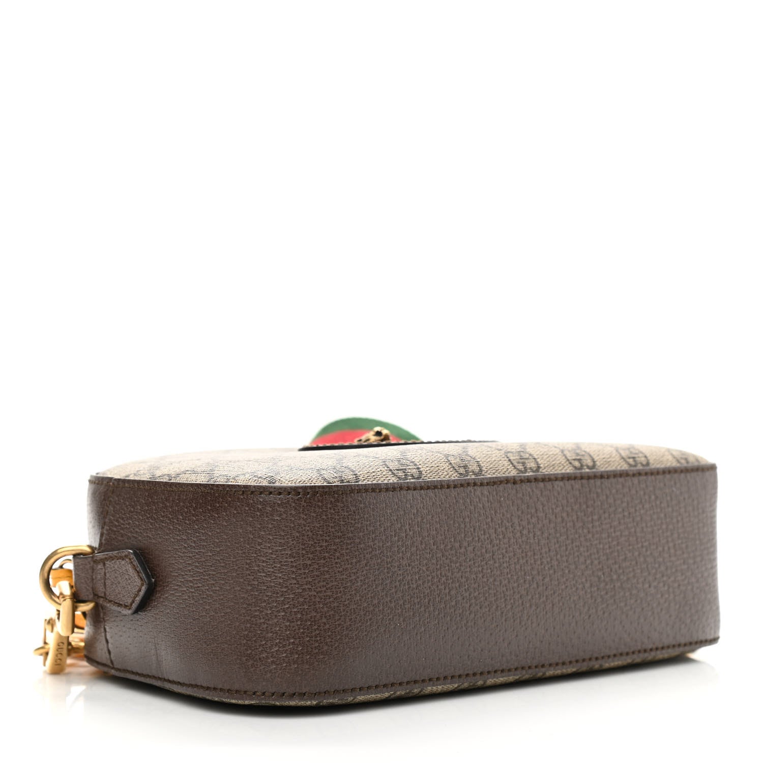 Gucci GG Supreme Monogram Web Neo Vintage Shoulder Bag Beige New Acero Crop 5 of 11