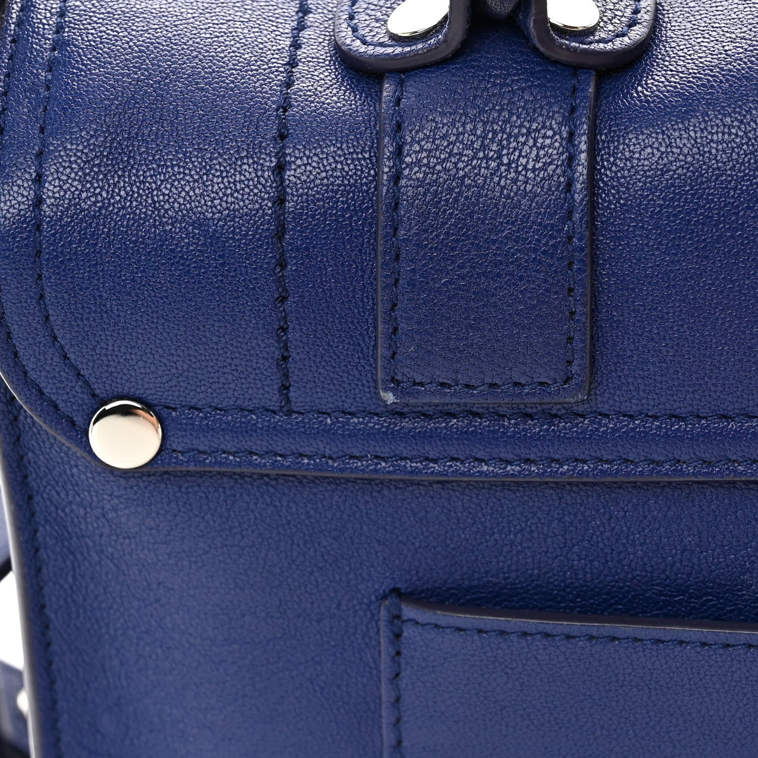 Proenza Schouler Lambskin Tiny PS1 Satchel Royal Blue 13 of 14