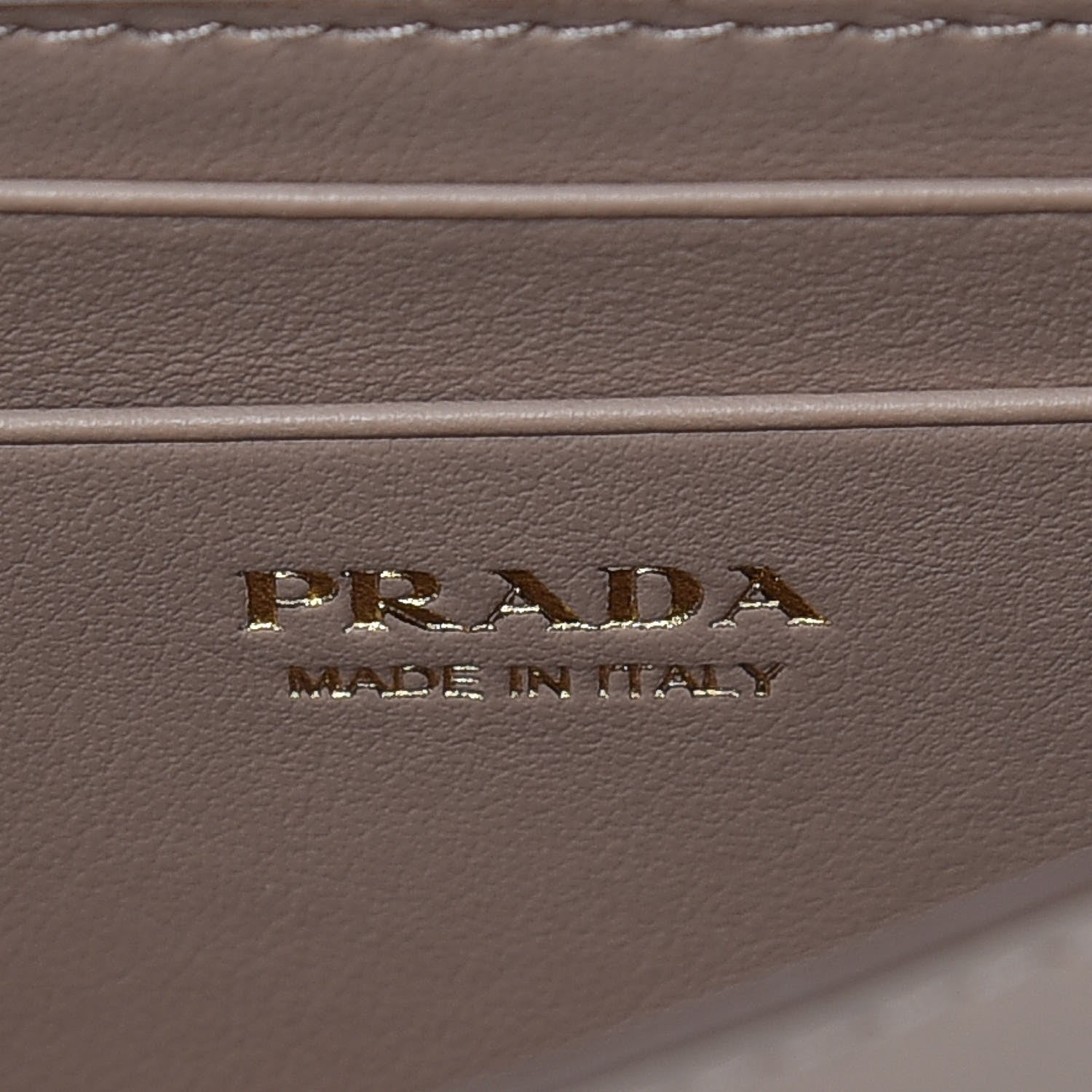 Prada City Calfskin Cahier Astrology Chain Wallet Cipria 8 of 8