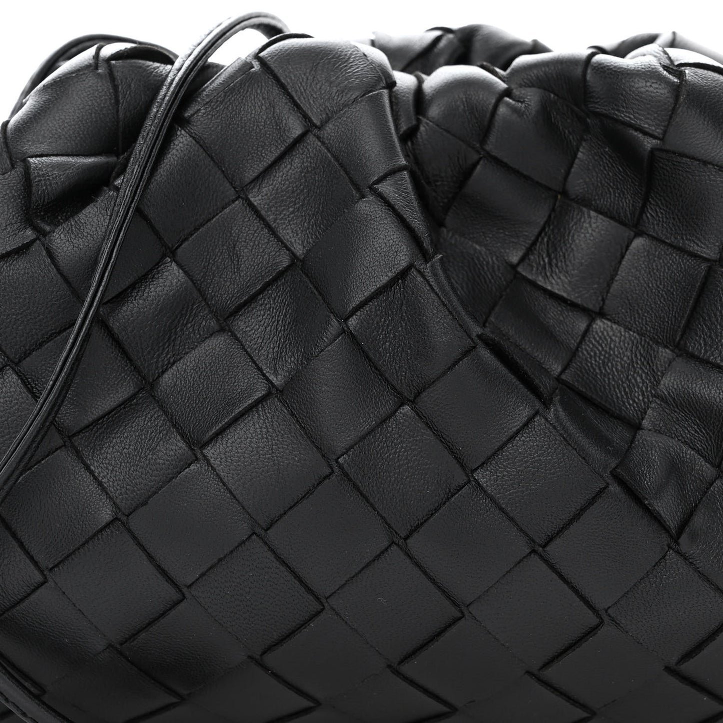 Nappa Intrecciato The Mini Pouch Black