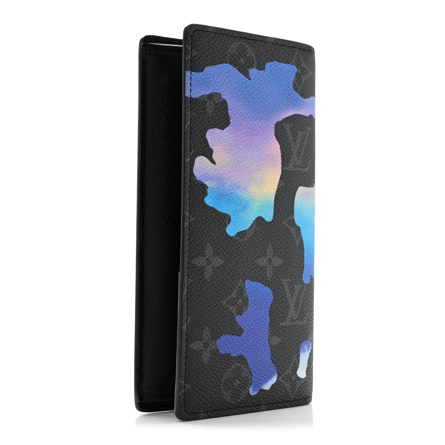 Louis Vuitton Monogram Eclipse Sunrise Brazza Wallet 3 of 8
