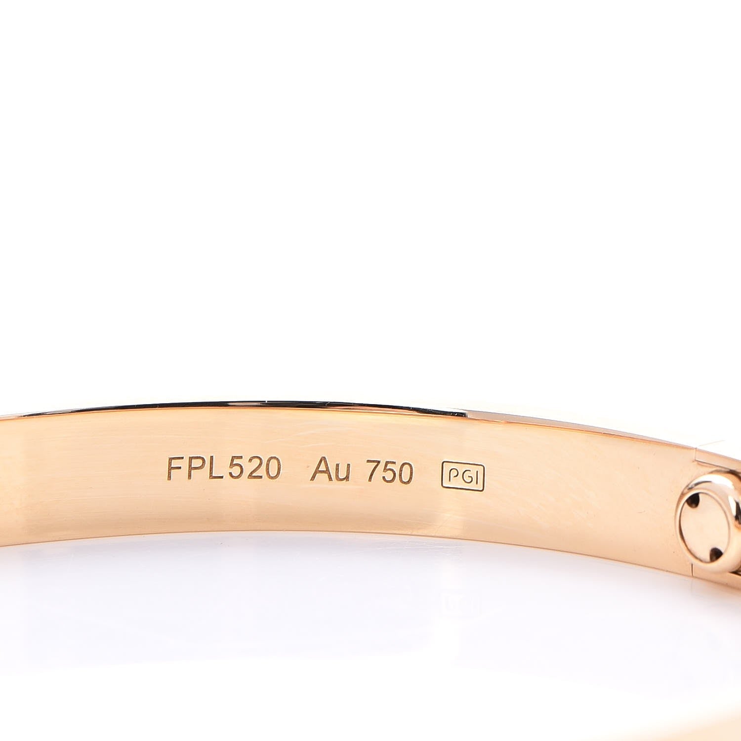 Cartier 18K Yellow Gold LOVE Bracelet 19 4 of 7