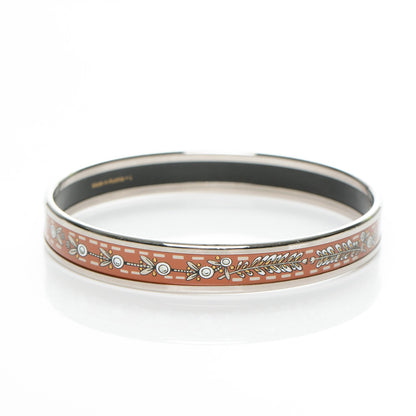 Hermes Enamel Printed Narrow Bracelet 65 3 of 5