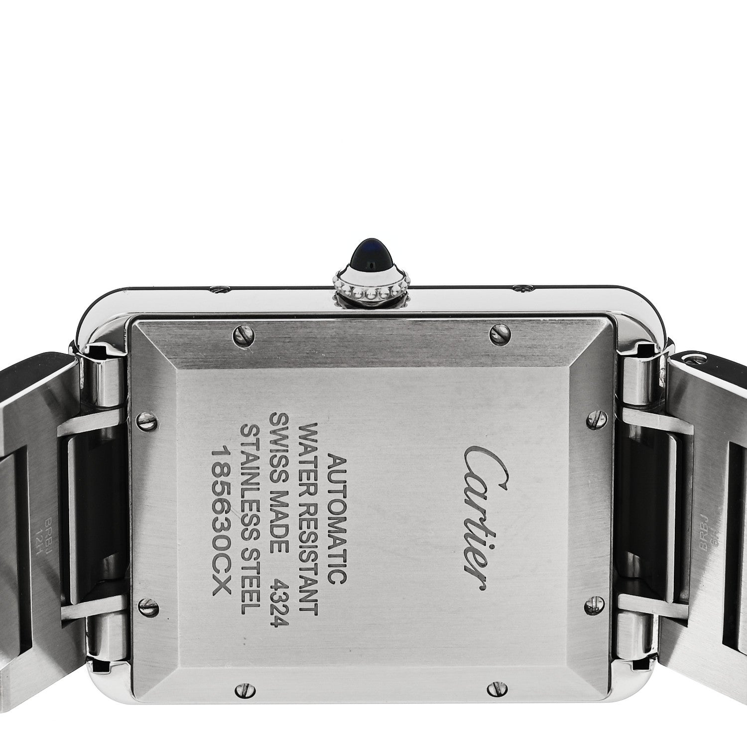 Cartier Stainless Steel 31mm Tank Solo Automatic Watch 4 of 5
