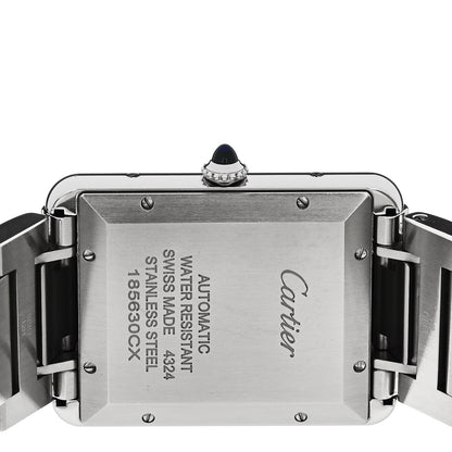 Cartier Stainless Steel 31mm Tank Solo Automatic Watch 4 of 5