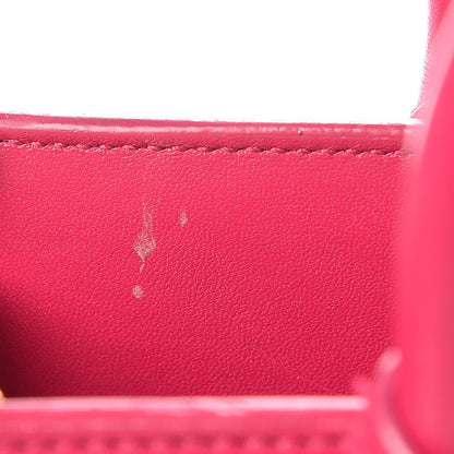 Saint Laurent Calfskin Nano Sac De Jour Lipstick Fuchsia 10 of 18