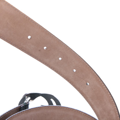 Gucci Guccissima Signature Interlocking G 40mm Belt 95 38 Verde 3 of 5