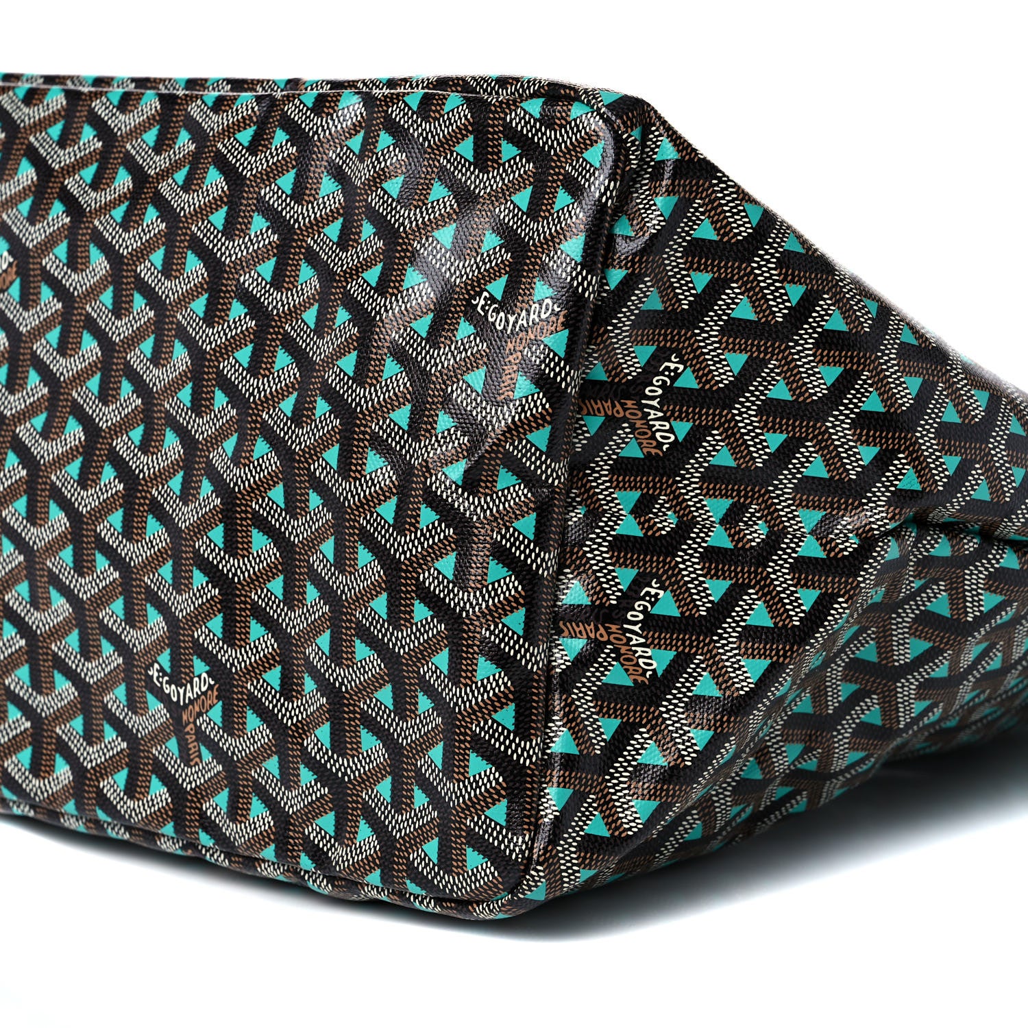 Goyard Goyardine Saint Louis Claire Voie GM Black Opaline 8 of 8
