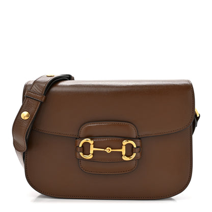 Gucci Azalea Calfskin Horsebit 1955 Shoulder Bag Brown Sugar 1 of 11