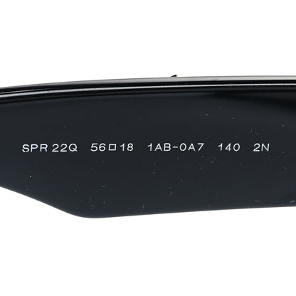 Prada Acetate Jewel Cat Eye Sunglasses SPR22Q Black 6 of 7