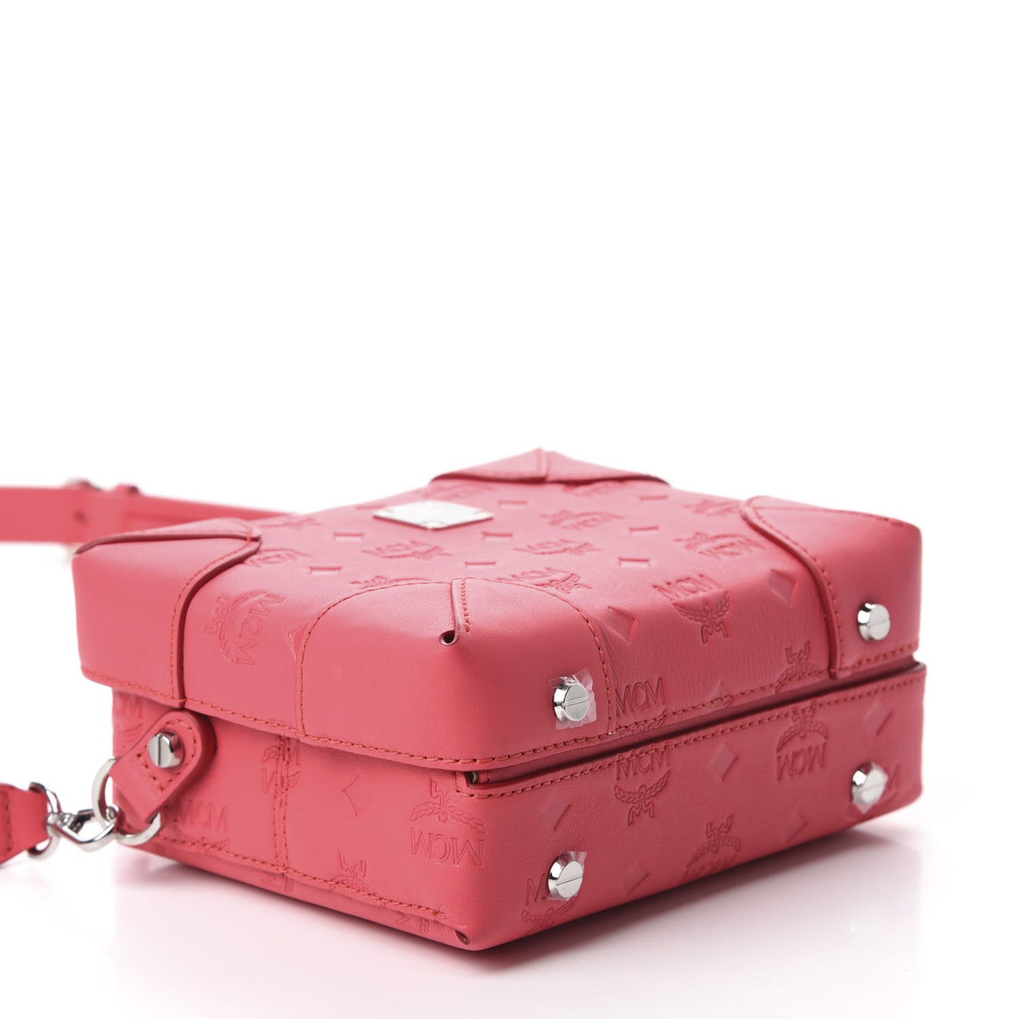 Calfskin Ottomar Monogram Soft Berlin Crossbody Teaberry