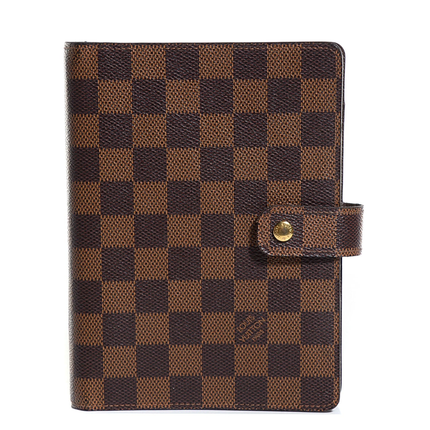Louis Vuitton Damier Ebene Medium Ring Agenda Cover 1 of 8