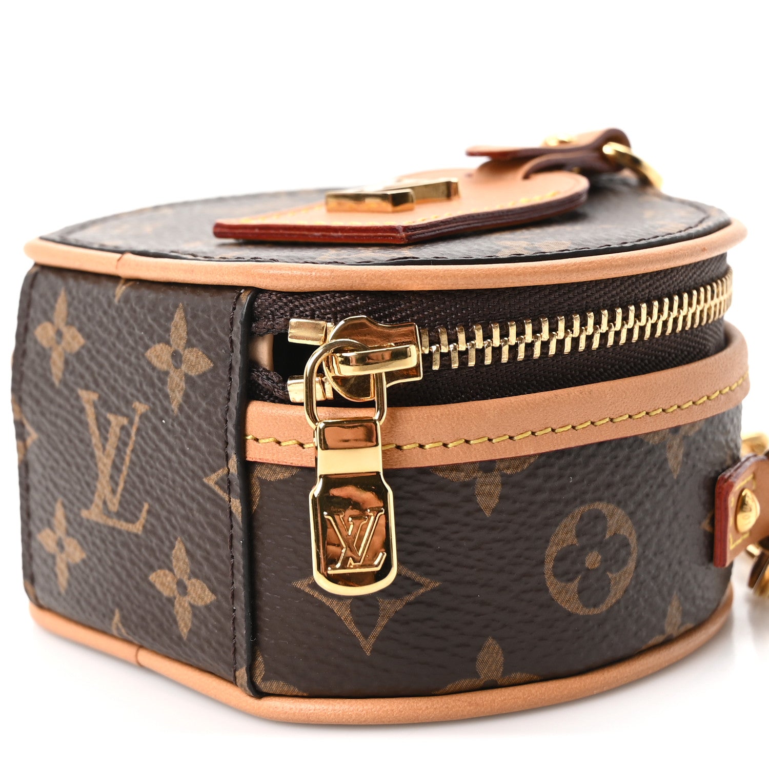 Louis Vuitton Monogram Boite Chapeau Necklace 9 of 10