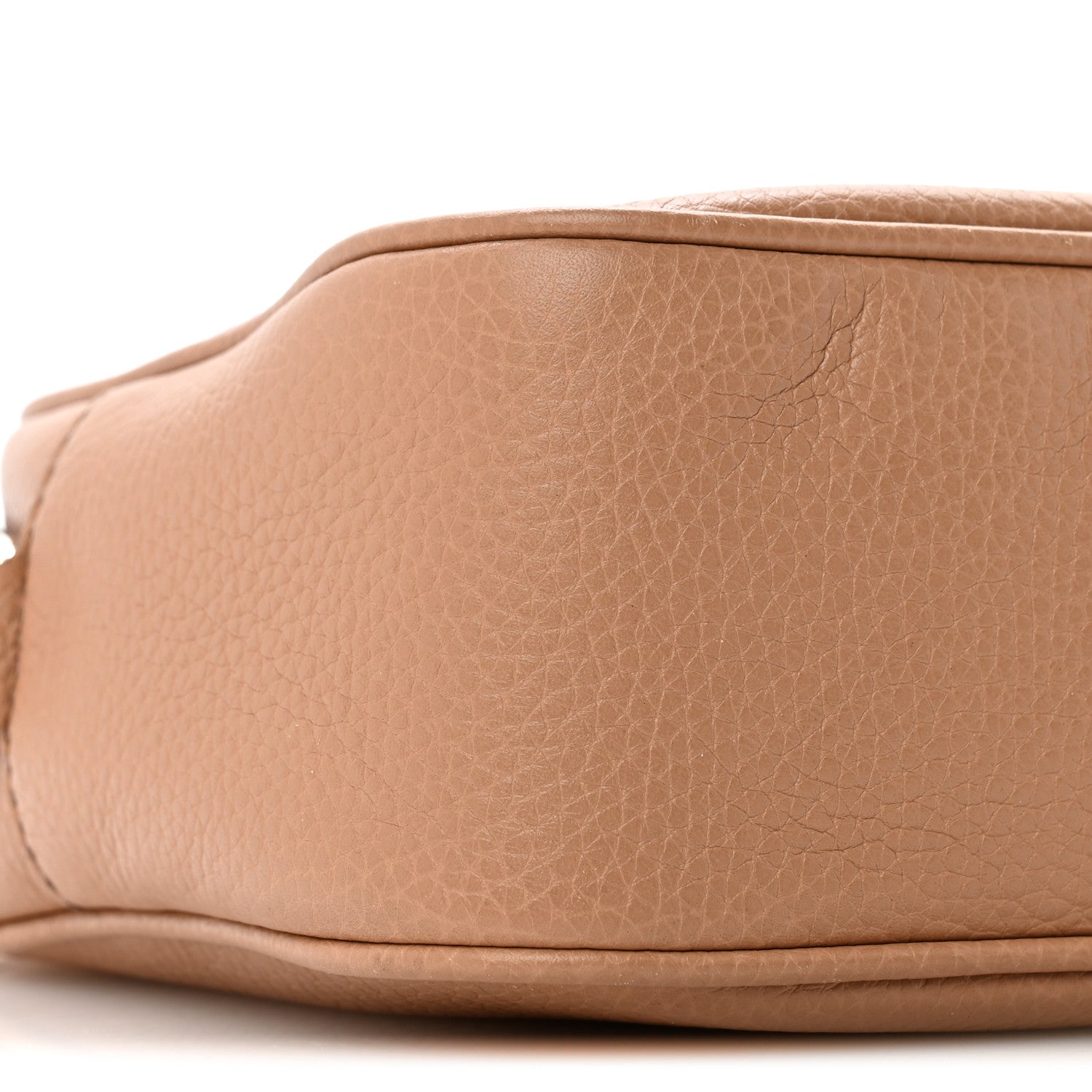 Gucci Pebbled Calfskin Small Soho Disco Bag Camelia 9 of 11