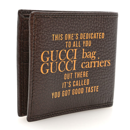 Gucci Textured Dollar Calfskin Gucci 100 Centennial Music Wallet New Acero New Shamarock Crop Hibiscus Red 3 of 6